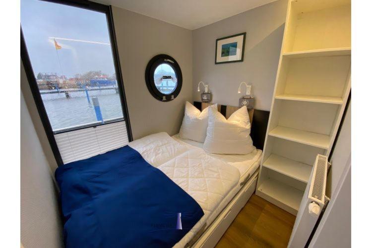 Hausboot Fjord Vela Mit Biosauna In Barth Dış mekan fotoğraf